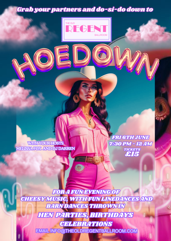 6 JUNE Hoedown A4